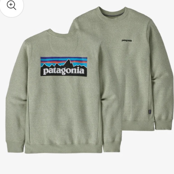 Patagonia Logo Uprisal Crewneck Sweatshirt - Picture 1 of 5